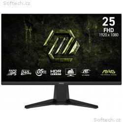 MSI MAG 255F X24, 24,5", 1920x1080, IPS240Hz, 0,5m