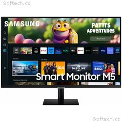 Samsung Smart Monitor M50C, 27", 1920x1080, VA, 4m