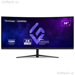 ViewSonic VX3418C-2K "34" 21:9, 3440 x 1440, VA, 1
