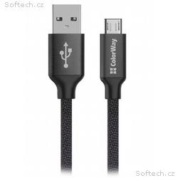 Colorway Datový Kabel Usb, Micro Usb, 2m, 2.4A, Če