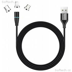 Colorway Nabíjecí Kabel 3v1 Lightning+MicroUSB+USB