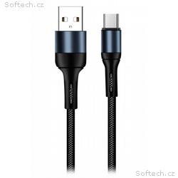 Colorway Datový Kabel USB, USB-C, 2.4A, 1m, Černý