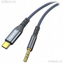 Colorway Adaptér USB-C na 3.5 mm jack, 1.2m