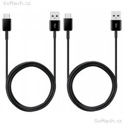 Samsung Kabel USB, USB-C 1,5m (sada 2ks) EP-DG930M
