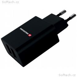 Swissten Síťový Adaptér Smart Ic 2X Usb 2,1A Power
