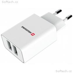 Swissten Síťový Adaptér Smart Ic 2X Usb 2,1A Power