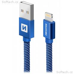 Swissten Datový Kabel Textile Usb, Lightning 1,2 M