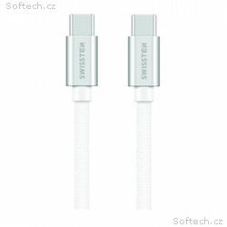 Swissten Datový Kabel Textile USB-C, USB-C 1,2 M S