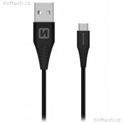 Swissten Datový Kabel Usb, Micro Usb 1,5 M Černý (