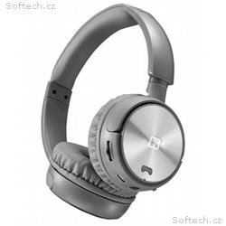 Swissten Bluetooth Stereo Sluchátka Trix Stříbrno,