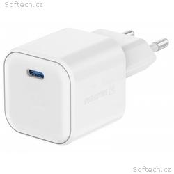 SWISSTEN SÍŤOVÝ ADAPTÉR GaN 1x USB-C 20W POWER DEL