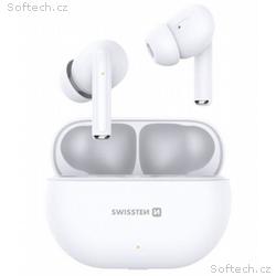 Swissten bluetooth tws sluchátka pro tune bílá
