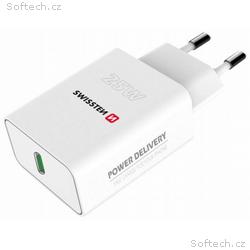 SWISSTEN SÍŤOVÝ ADAPTÉR PD 25W PRO IPHONE A SAMSUN