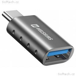 Swissten otg adapter usb-c(m), usb-a(f)