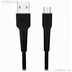 Swissten datový kabel usb, micro usb 1,0 m černý