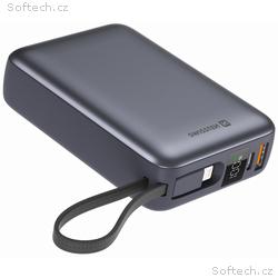 Swissten Power bank 20000 mAh s integrovanými kabe