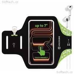 Swissten Pouzdro Armband Case Vel. 7" Černé