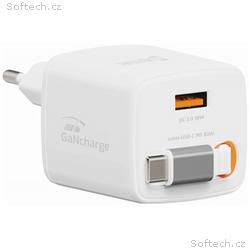 Swissten Síťový Adaptér Slidecharge GaN 30W, 1x US