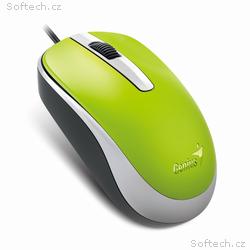 GENIUS DX-120, drátová, 1200 dpi, USB, zelená