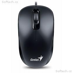 GENIUS DX-110, drátová, 1000 dpi, USB, černá