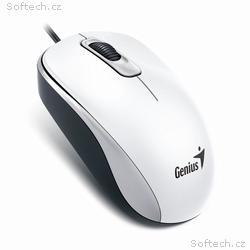 GENIUS DX-110, drátová, 1000 dpi, USB, bílá