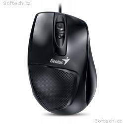 GENIUS myš DX-150X, drátová, 1000 dpi, USB, černá