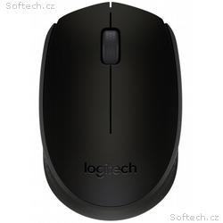 Logitech myš B170, bezdrátová, 3 tlačítka, 1000dpi