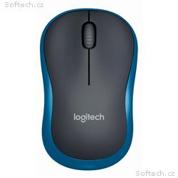 LOGITECH myš M185, Bezdrátová, Optická, 1000dpi, U