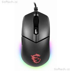 MSI herní myš CLUTCH GM11 Gaming, 5.000 dpi, RGB L