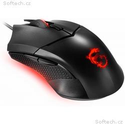 MSI herní myš CLUTCH GM08 Gaming, 4.200 dpi, 6 tla