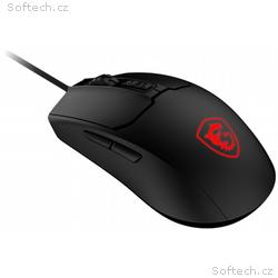 MSI herní myš FORGE GM100, drátová, 6.400 dpi, RGB