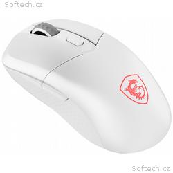 MSI herní myš VERSA 300 Wireless White, bezdrátová