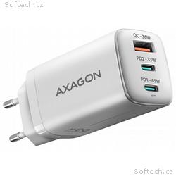 AXAGON nabíječka do sítě 65W, ACU-DPQ65W, 2x USB-C