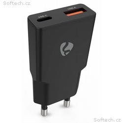 NEDIS síťová nabíječka, 30 W, PD 3.0, rychlé nabíj