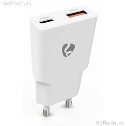 NEDIS síťová nabíječka, 30 W, PD 3.0, rychlé nabíj