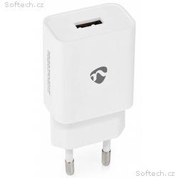 NEDIS síťová nabíječka, 12 W, 5 V, 2.4 A, rychlé n