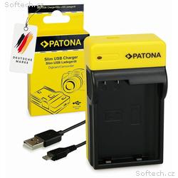 PATONA nabíječka Foto Nikon EN-EL15 slim, USB