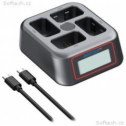 PATONA nabíječka 4-port pro Foto Sony NP-FW50, Pow