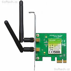 TP-Link TL-WN881ND, 802.11b, g, n, bezdrátový PCIe