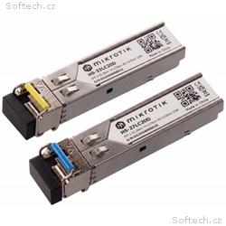 MikroTik SFP28 pár optických modulů HS-2733LC20D, 