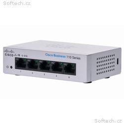 Cisco CBS110-5T-D-EU 5-port GE Unmanaged Switch, D