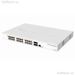 MikroTik Cloud Router Switch CRS328-24P-4S+RM, 24x