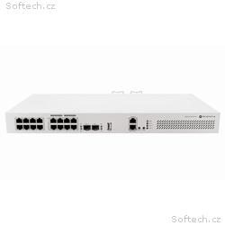 MikroTik Switch CRS418-8P-8G-2S+RM, 8x GbE, 8x GbE