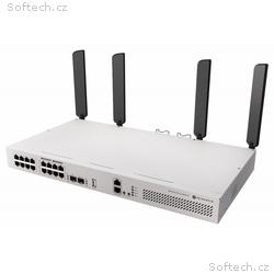 MikroTik Switch, Router CRS418-8P-8G-2S+RM, 5 + 2,