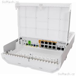 MikroTik managed Switch, UPS netPower Lite 8P, 8x 