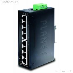 Planet IGS-801T Průmyslový Switch 8x1Gb RJ45, -40 