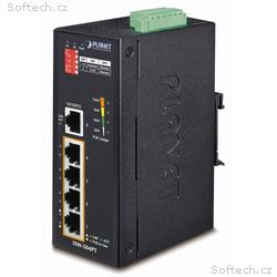 Planet ISW-504PT Průmyslový Switch 5x RJ-45, VLAN 