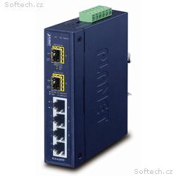 Planet IGS-620TF Průmyslový Switch 4x 10, 100, 100
