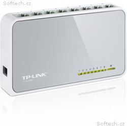 TP-Link TL-SF1008D, switch 8x 10, 100Mbps