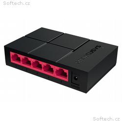 Mercusys MS105G - 5-portový gigabitový stolní swit